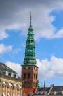 Copenhagen, Denmark. Christiansborg Palace tower Art Print